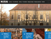 Tablet Screenshot of muzeumlitovel.cz